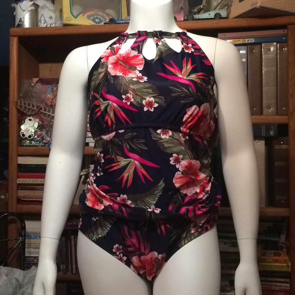 NWT Tropical Swim Suit by Kona Sol